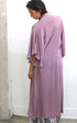 Plum Stone Wash Butterfly Robe